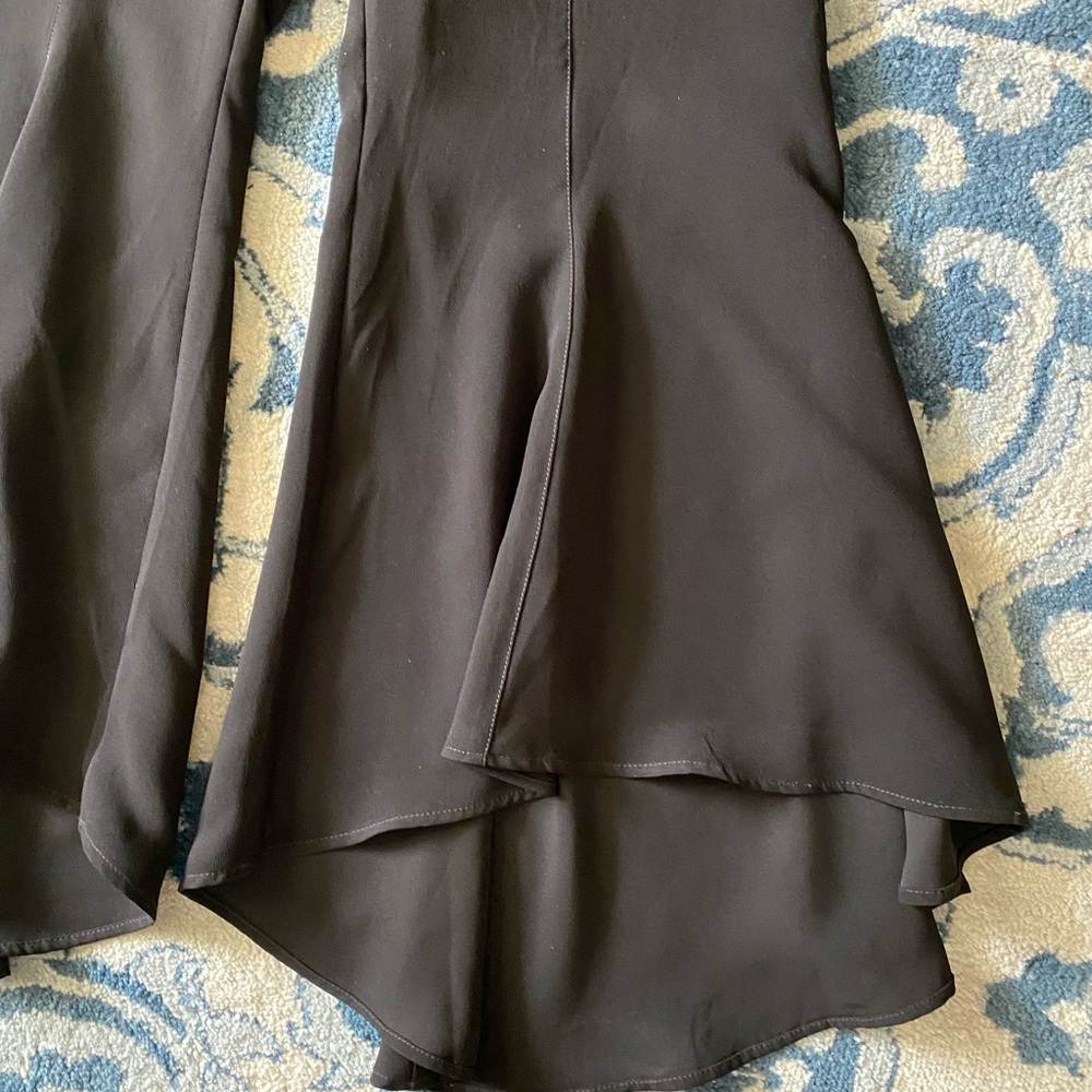 Anthropologie Black Flare Pants - Picture 6 of 10